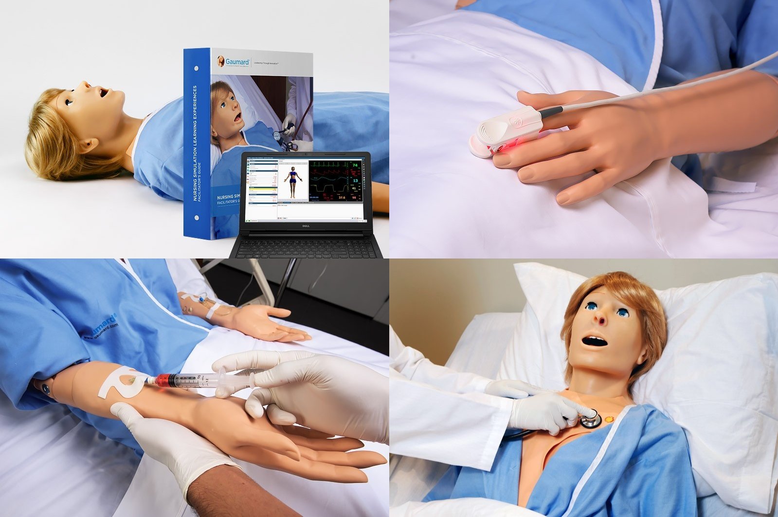 SIMULADORES DE CUERPO COMPLETO Y TAMAÑO REAL CON VARIABLES FISIOLÓGICAS  EN UN ESCENARIO CLÍCO REAL