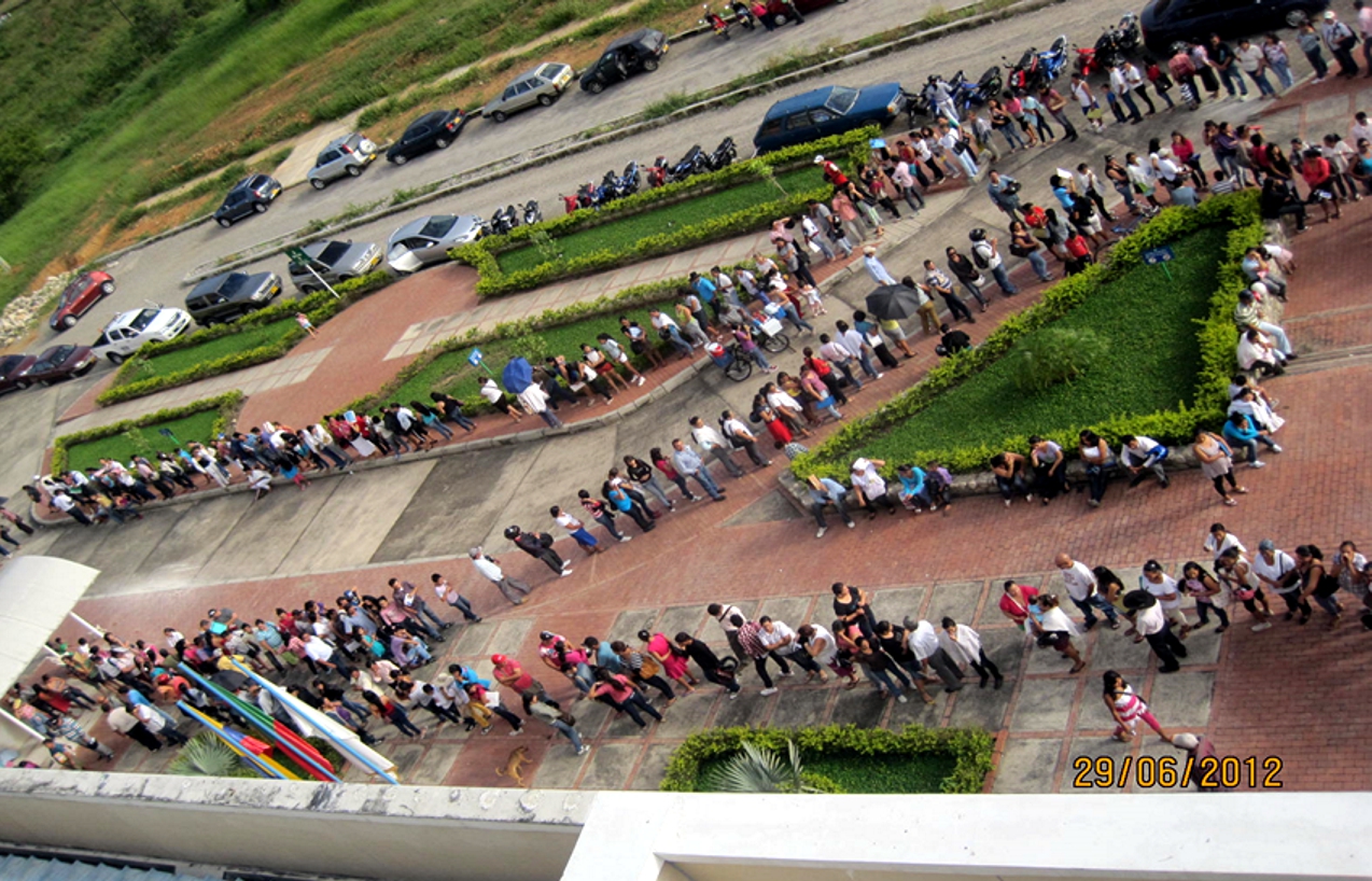 a. Congestionamiento de Citas antes que existiera el Call Center