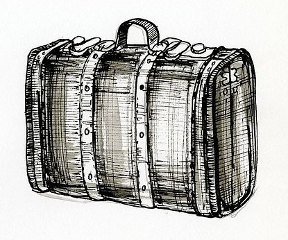 La valise "Forum"
By David Ring - File:Suitcase (drawing).jpg, CC0, https://commons.wikimedia.org/w/index.php?curid=61641901