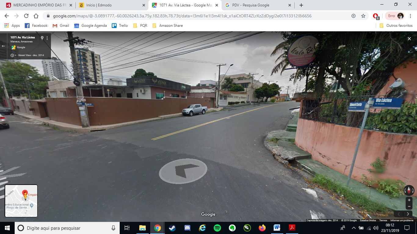 Rua A 8, 20 - Adrianopólis, Manaus -Am.