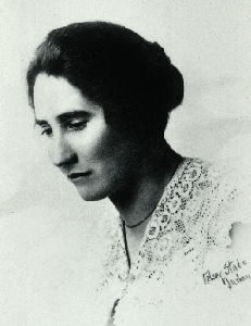 This is a photo of Agnes Macphail the first female senator who fought for women's right and could become senator due to the w