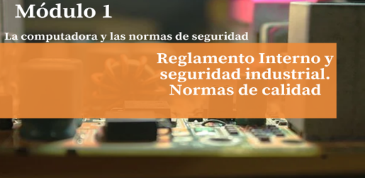 La computadora y las normas de seguridad