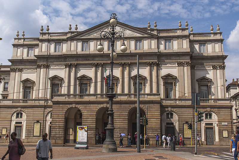 Il teatro alla Scala di Milano