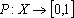 P[ X = xi ]