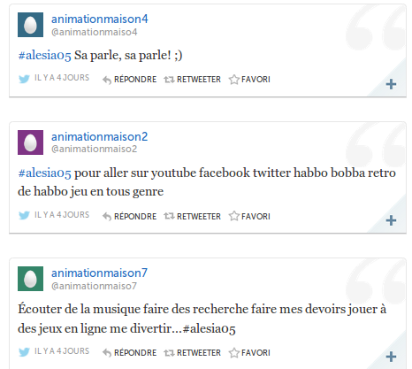 Ce que vous avez dit
