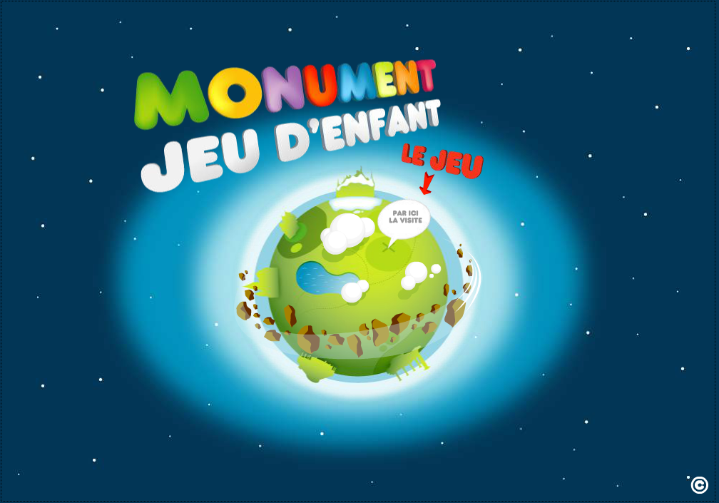 Monument jeu d'enfant