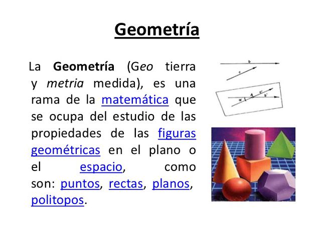 Tipos de Geometría