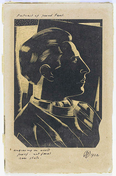 Paul Nash (1922) 
Self portrait