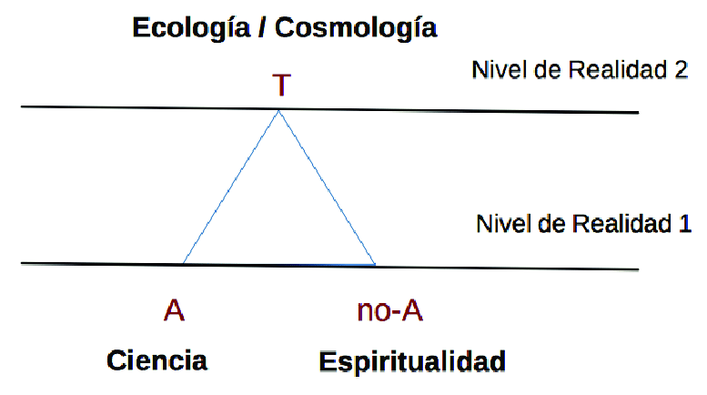 La ecología y la cosmología actúan como el tercero incluido entre la ciencia y la espiritualidad para conformar la visión cos