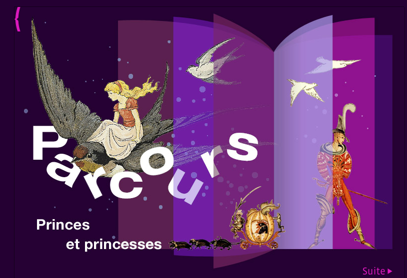 Parcours "Princes et princesses" de la BnF