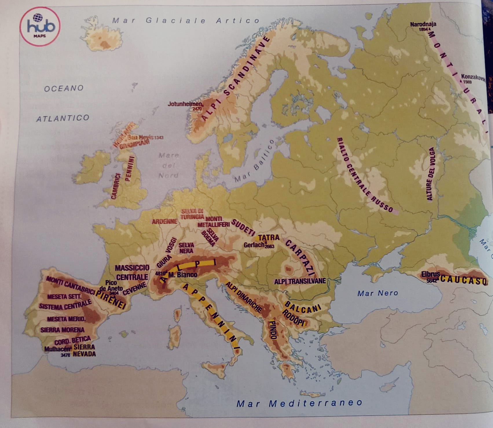 Montagne Europee