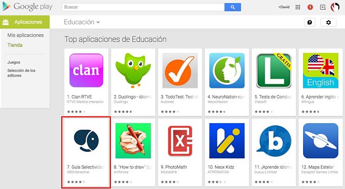 APPS EDUCATIVAS
