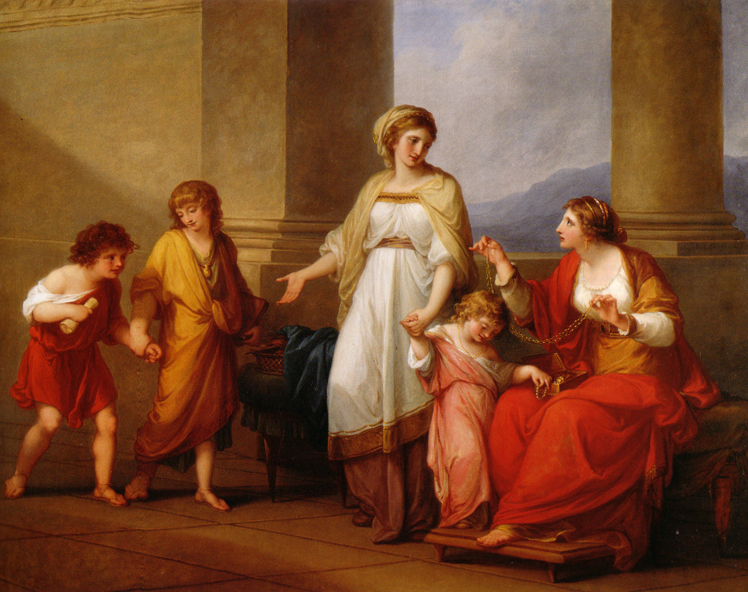 Cornelia, Mother of the Gracchi (1785)