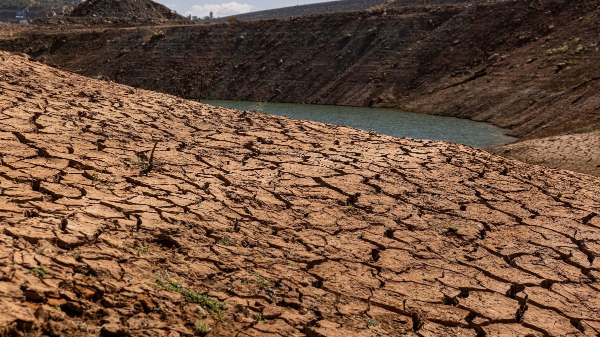 Drought in California, United States caused by global warming