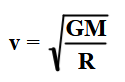 When centripetal and gravitational forces are equal, things orbit larger objects. This results in circular motion and a orbit