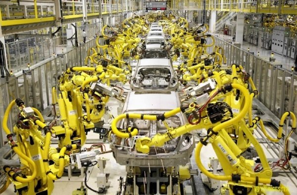 Robots in manafacturing