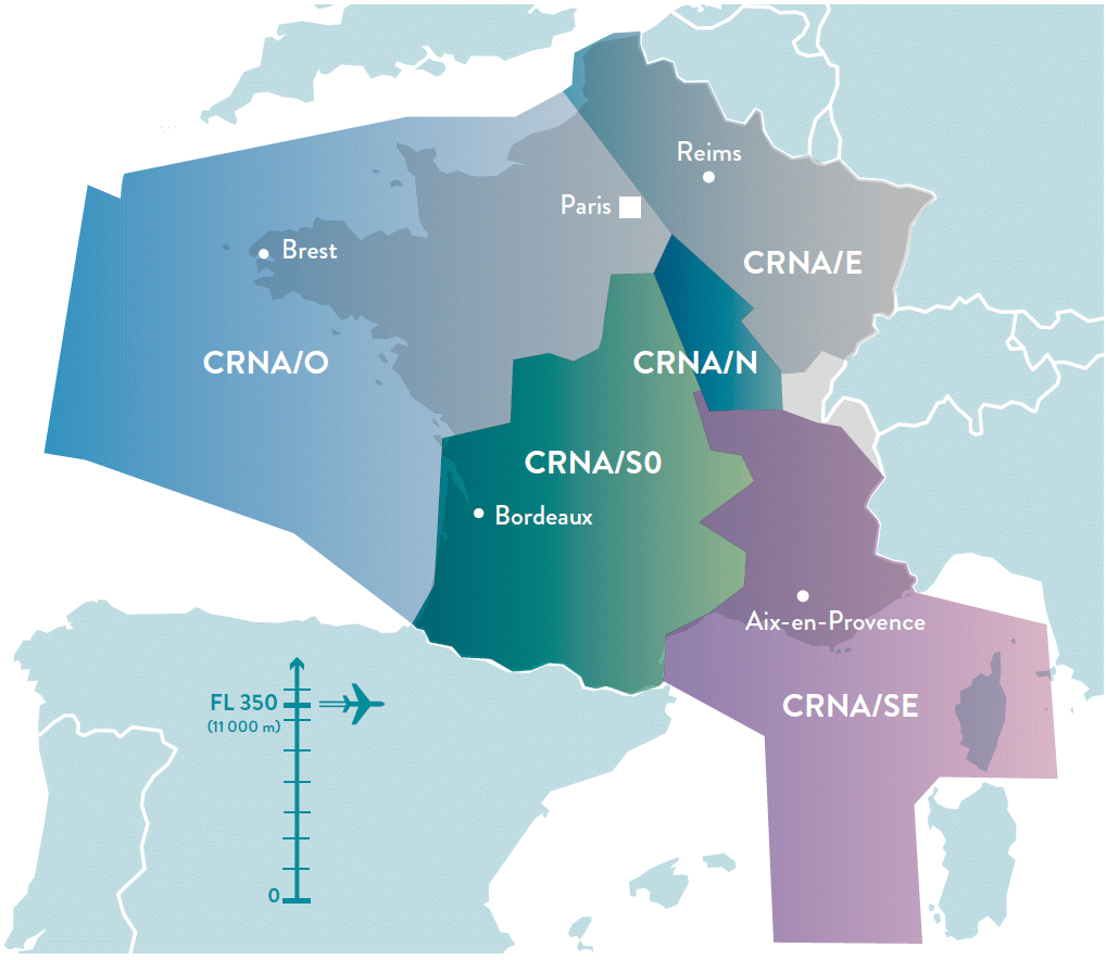 FMP (et A/D de leur FIR)
Flow Management Position