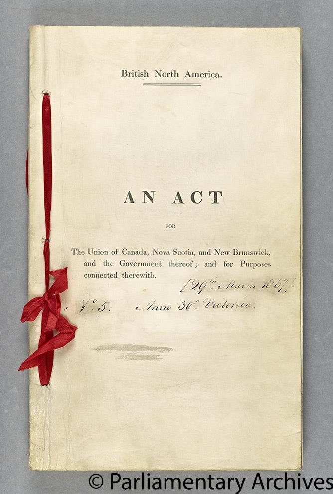 British North America Act - Crown and Constitutional Monarchy