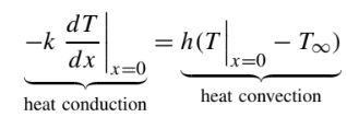 3) Convection at surface