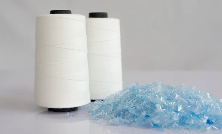 Recycled polyester(Nike recycled 82 million plastic water bottles to make polyester