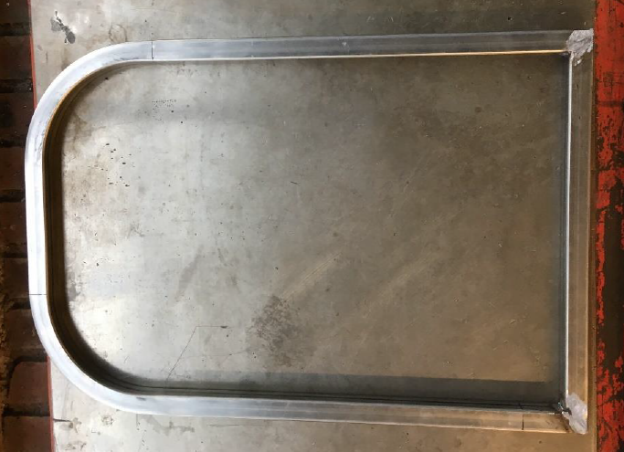 Rear frame