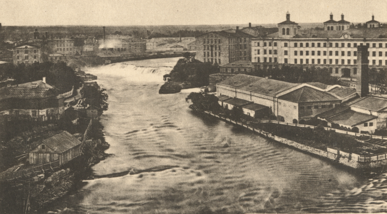Kreenholmi Manufaktuur Narvas 1886. aastal
