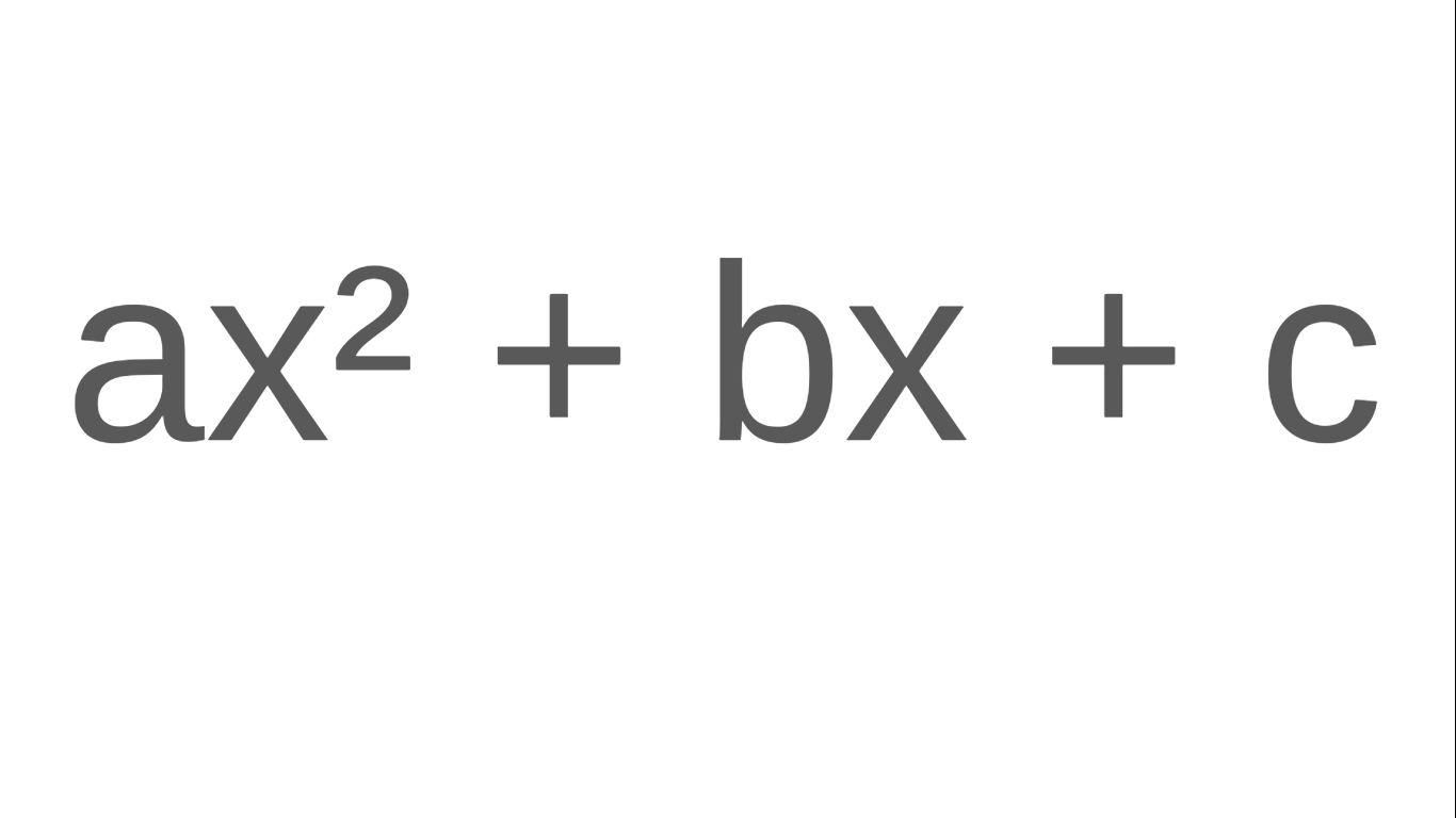 Standard form