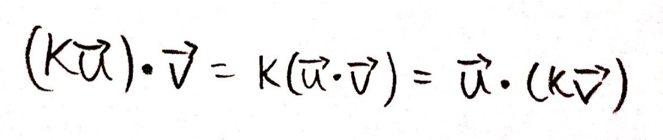 Associative Property With A Scalar