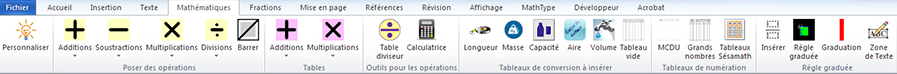 pour info : mathématiques