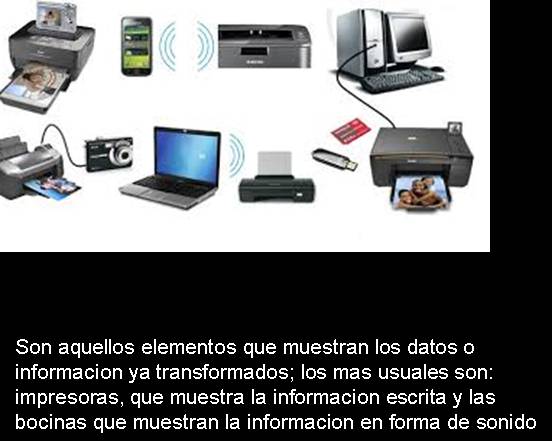 DISPOSITIVOS DE SALIDA