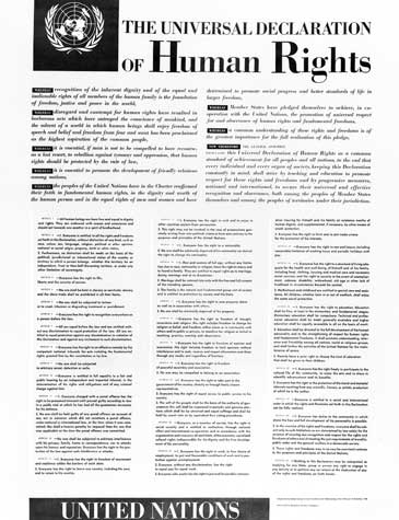 United Nations Universal Declaration of Human Rights