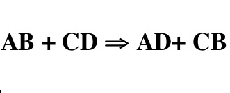 Double Displacement: reaction in which elements in two compounds  displace each other  producing two new compounds