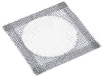 Wire mesh with ceramic center