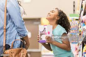 Children will see the product in stores and beg their parents to get it for them