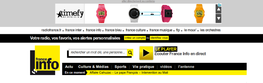 Ce que j'achète