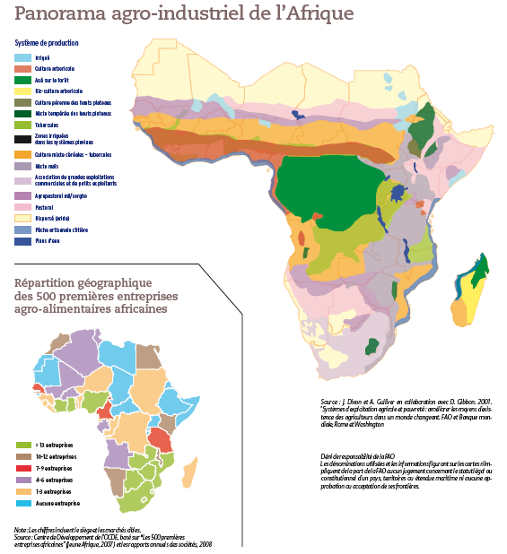 Panorama agro-industriel de l'Afrique