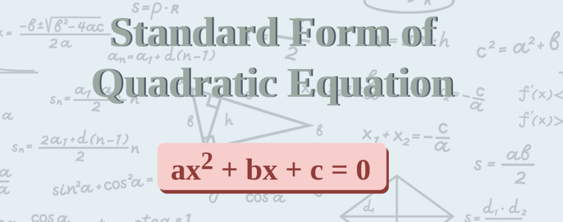 Standard form