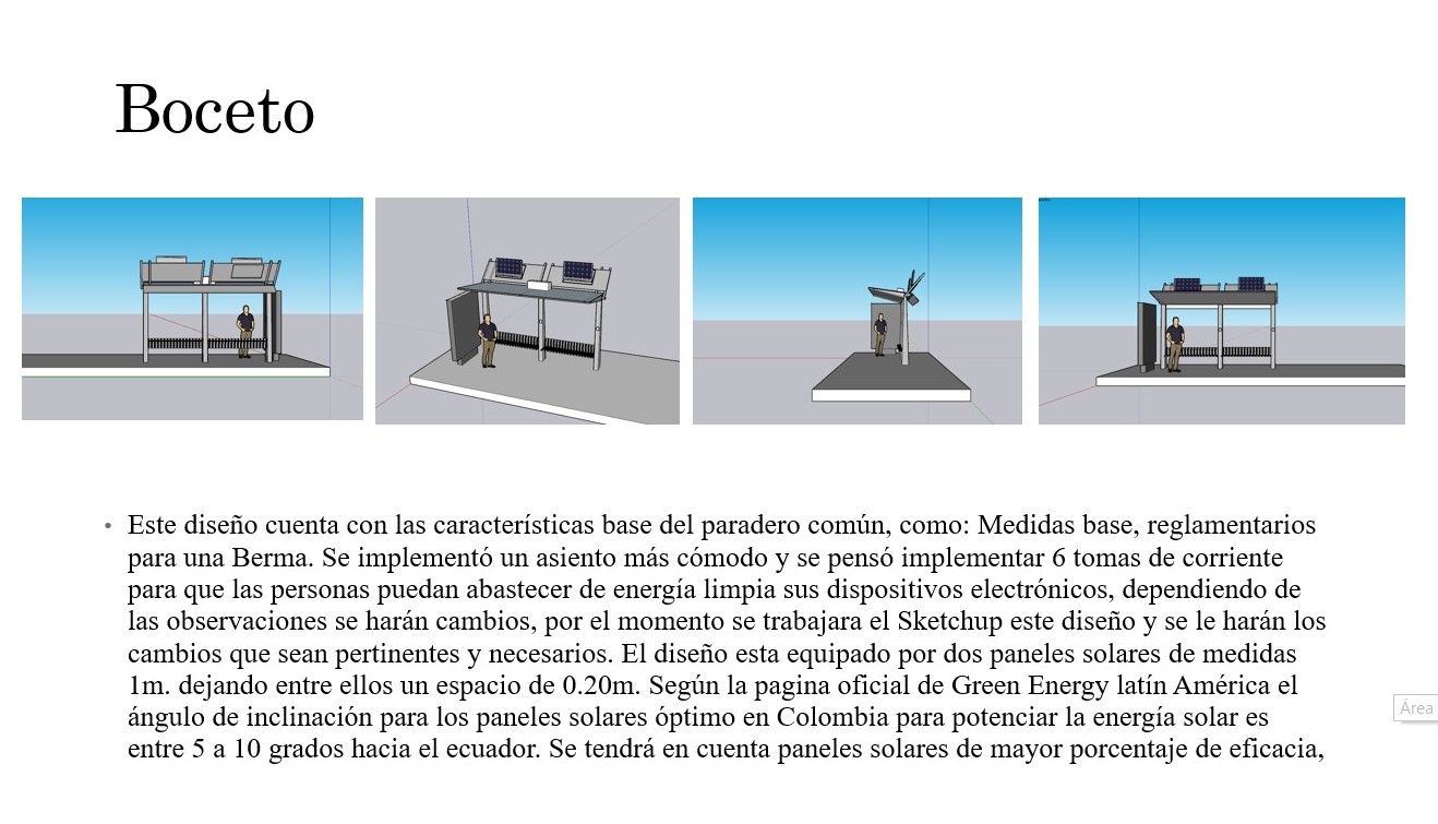 Propuesta de paradero en Mochuelo