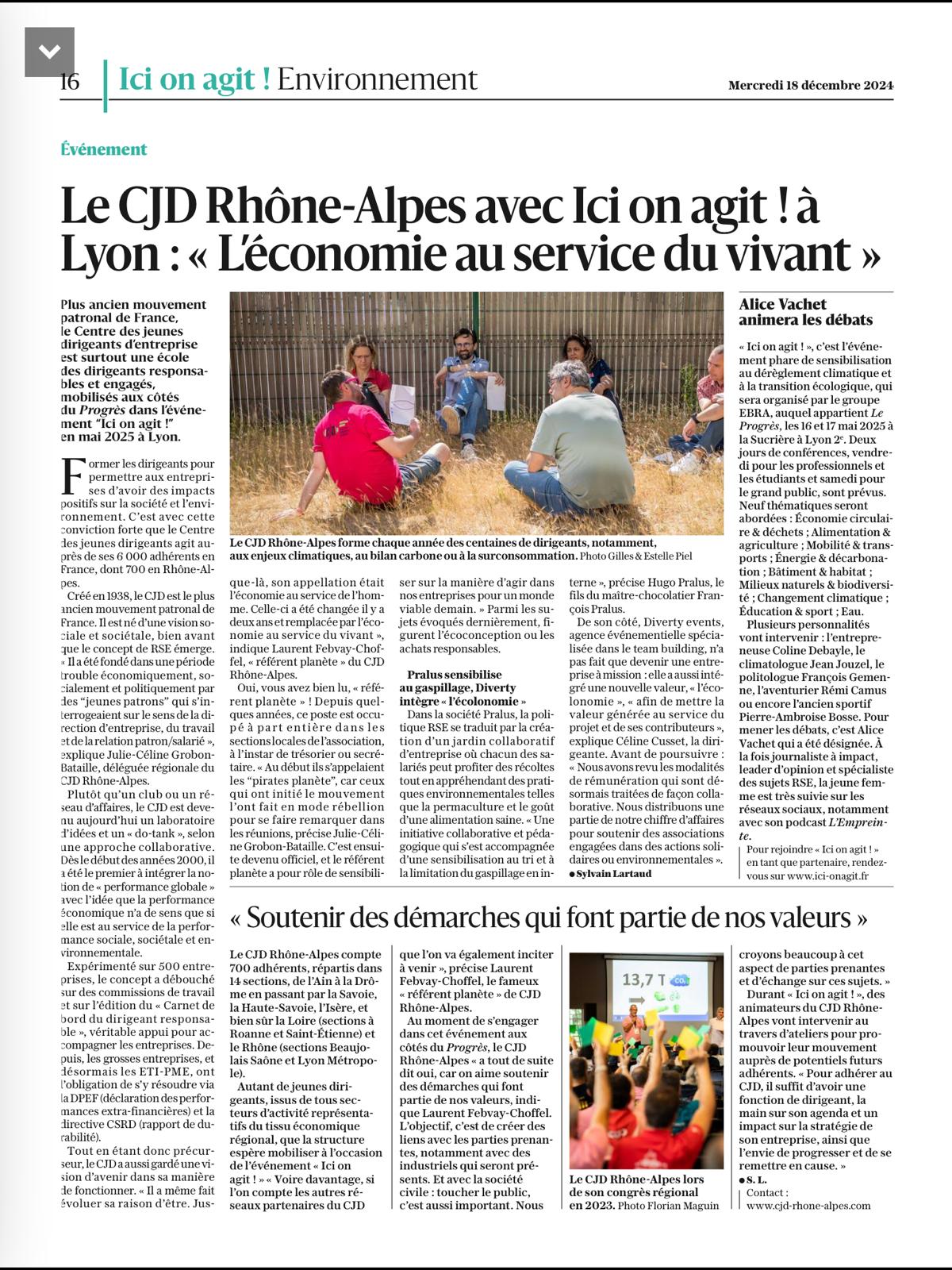 article presse décembre