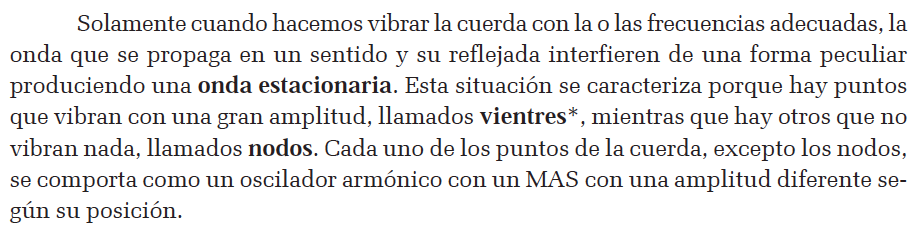 Condición de estacionaria