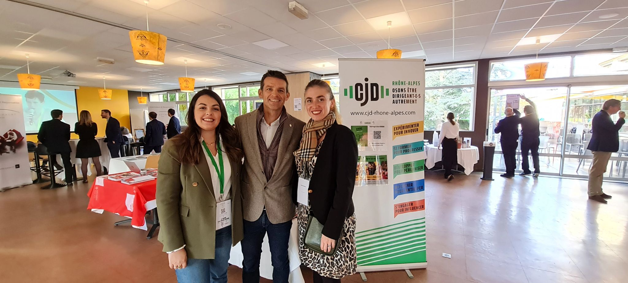 Entretiens de VALPRE 17/11 : atelier CJD + stand / 600 dirigeants