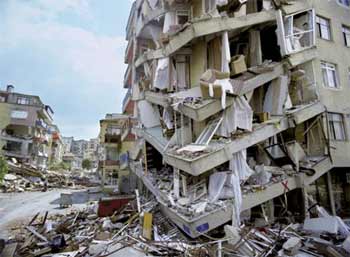 Events of the earthquake