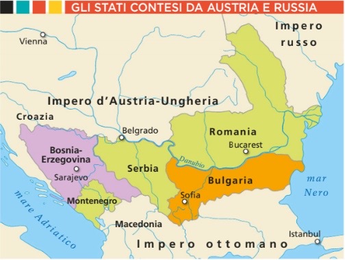 All'interno dell'Impero d'Austria-Ungheria vi erano dieci nazionalità diverse per confessioni religiose (cattolica, protestan