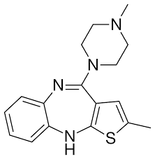 Olanzapine Structure
