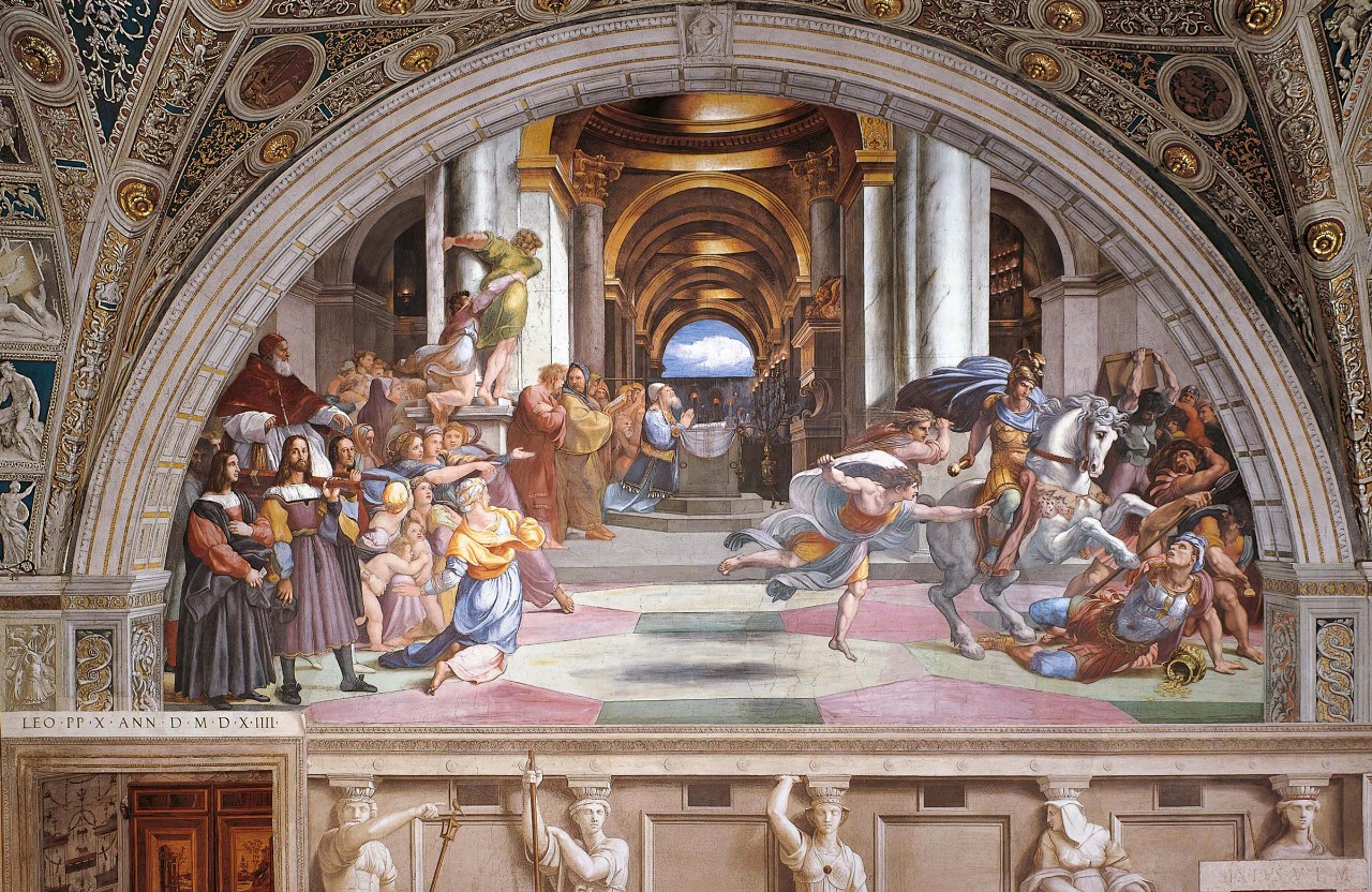 CACCIATA DI ELIODORO DAL TEMPIO
