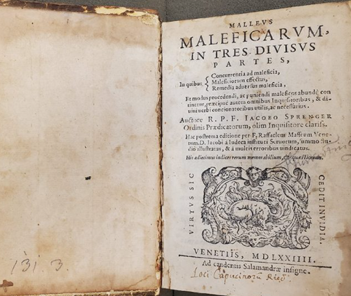 Europe 1450-1750: 
Malleus Maleficarum (1486)