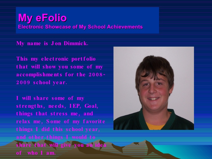 eFolios