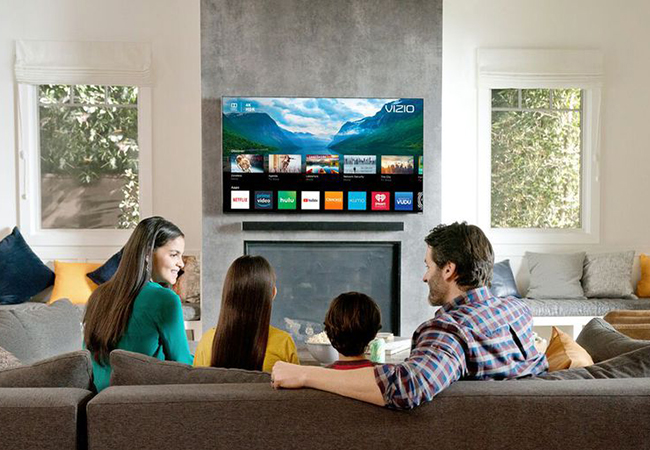 Tenemos un televisor en donde constantemente pasan imágenes de como quedaría estéticamente nuestros productos en los hogares 