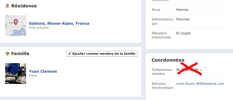 Mes coordonnées