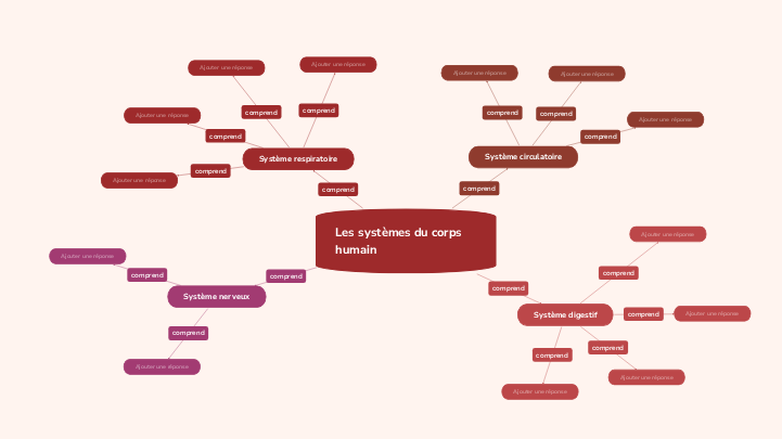 Les systèmes du corps humain